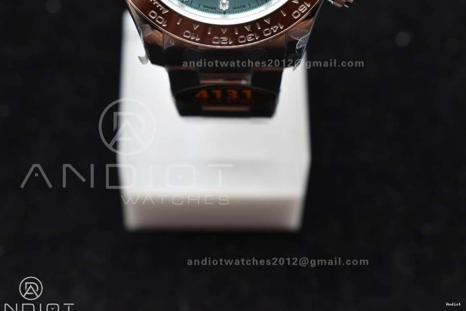 Blue SH4131 Daytona Best 126506 on Ice QF Dial SS 1:1 Crystal YG V5 Edition Marker Braclet 0501